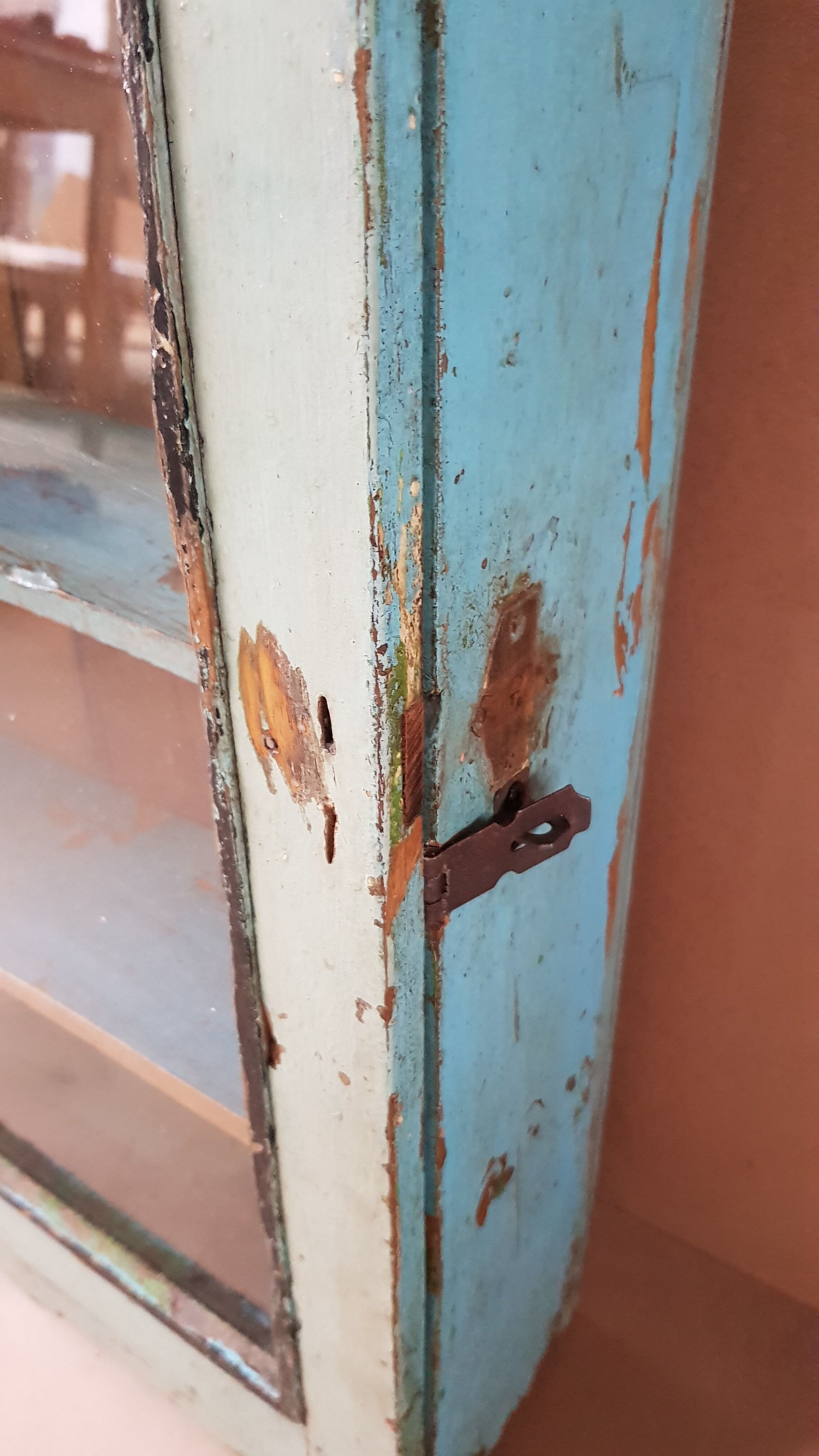 Medicine cabinet - showcase - Burmese teak wall shelf