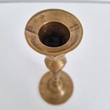 Vintage brass candle holder