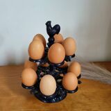 Cast Iron Egg Display
