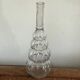 Carafe à motif de bulles en verre d’Empoli, années 1960/70