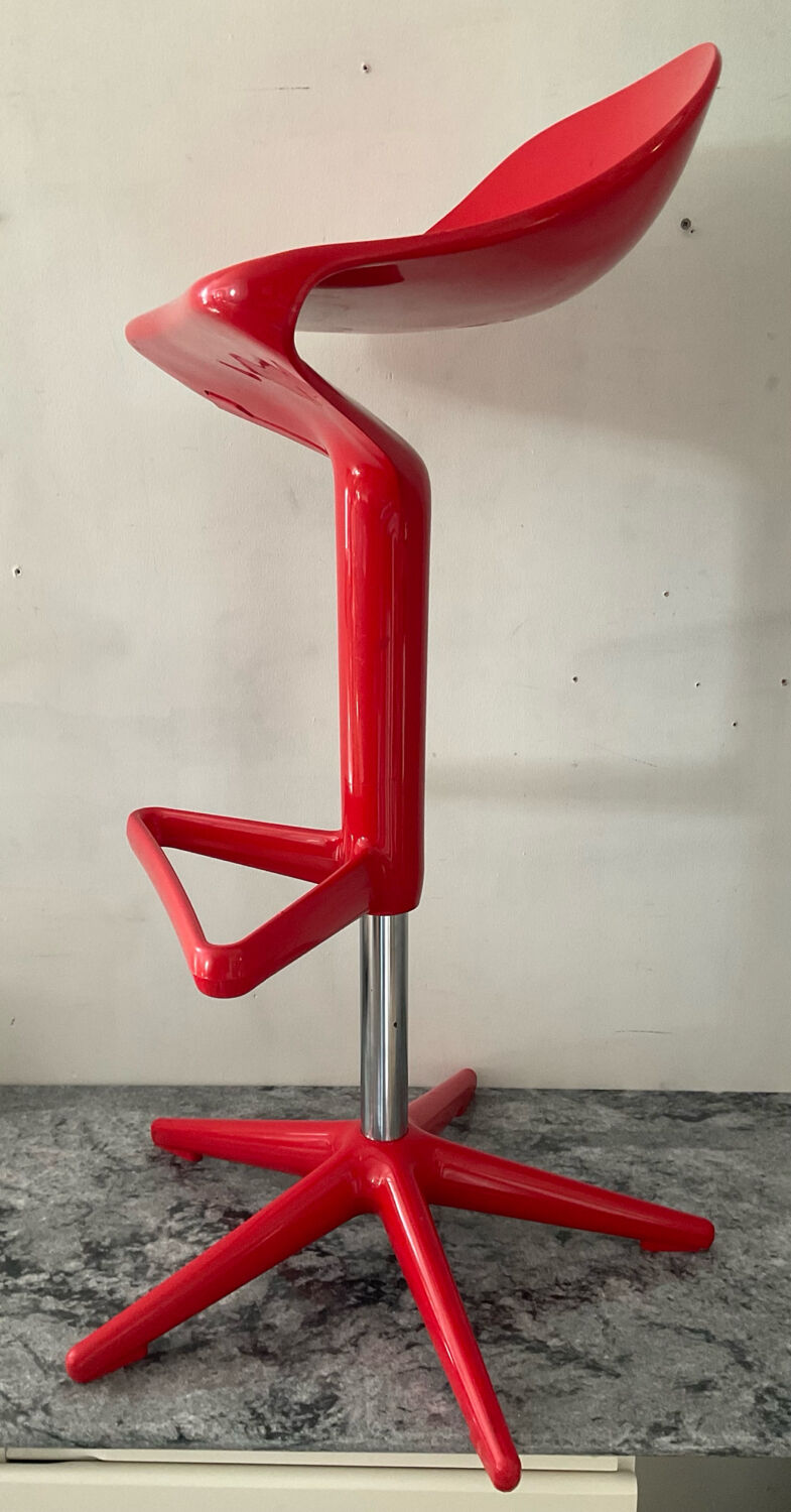 Spoon stool for Kartell by Antonio Citterio