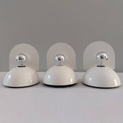Set of 3 Artemide “Buco” lamps by Claudio Bini
