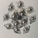 Italian design pendant lamp or chandelier, 16 planets Saturn, space age, 1970