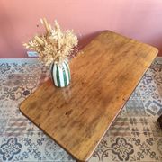 Solid wood coffee table