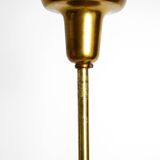 Lustre XL en cristal et laiton par Vereinigte Werkstätten