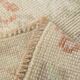 5x10 Floral Pattern Beige & Red Vintage Rug, 153x315Cm
