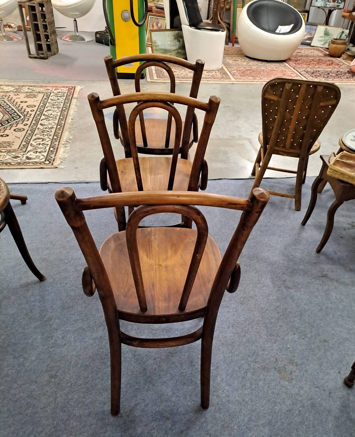 3 Comptoir de Famille bistro chairs