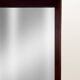 Scandinavian teak mirror — 123 x 32 cm