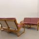 Vintage 1970s Scandinavian Bamboo Sofa
