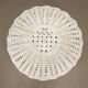 Vintage 1990s ceramic fruit basket by Man. Castellan, Italy.