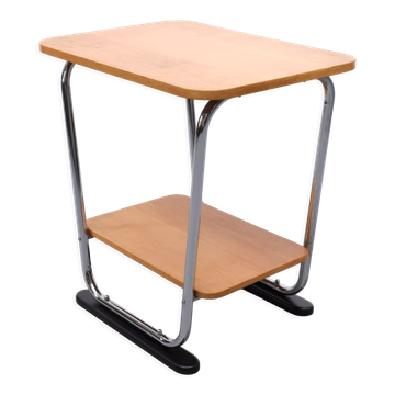 Bauhaus 2-Tier Side Table, Germany, 1930s