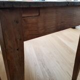 Table de ferme 4 tiroirs