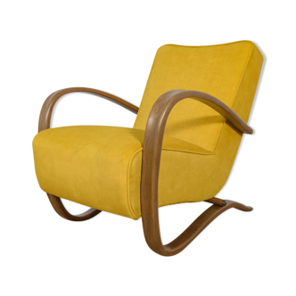 Fauteuil H-269 par Jindřich Halabala pour UP Závody, années 1930