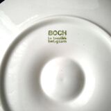 2 Boch La Louvière ceramic oyster plates