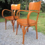 Pair of armchairs baumann