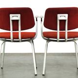 Set of 2 vintage design chairs by Friso Kramer for Ahrend de Cirkel late 1960s