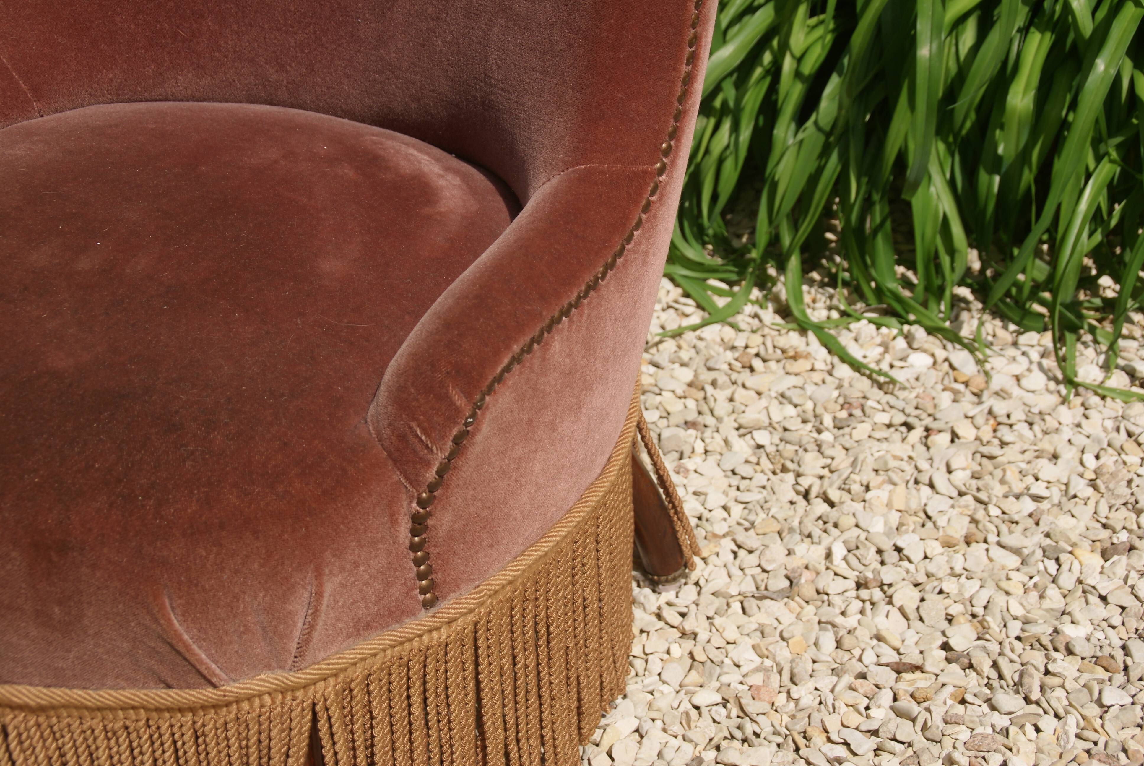 Pair of toad armchairs Napoleon III