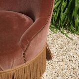 Pair of toad armchairs Napoleon III