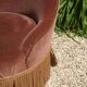 Paire de fauteuils crapaud Napoléon III