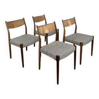 Teak chairs Cees Braakman set of 4
