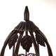 Lampadaire Art Nouveau en fer forgé, 1920