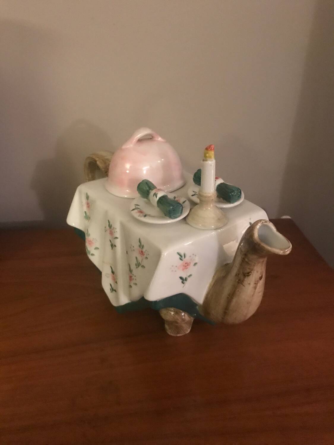 The “Dinner for Two” Full-Size Teapot