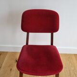 Vintage velvet chair