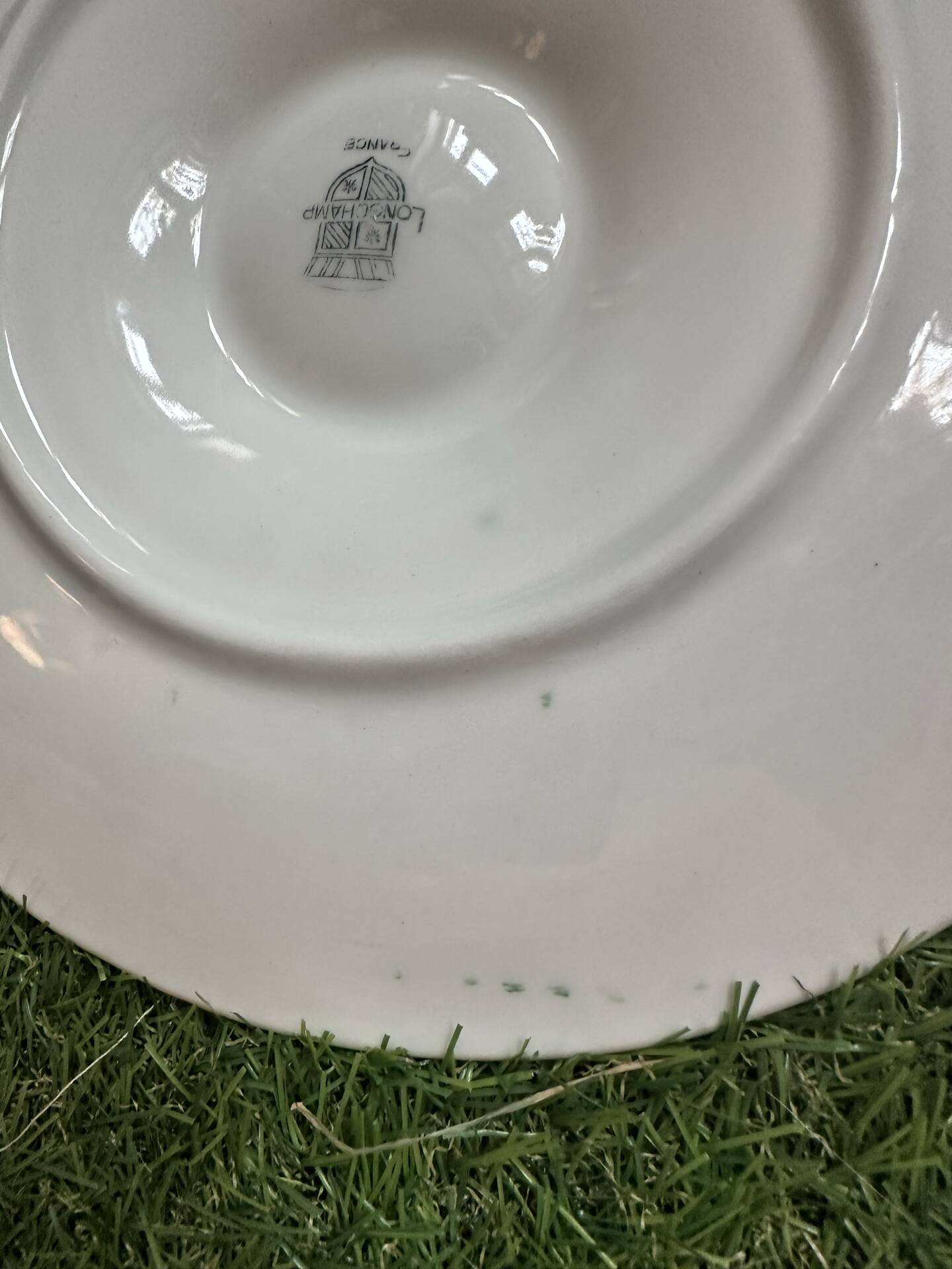Vintage Longchamps oyster plate