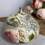 Glazed ceramic candy box