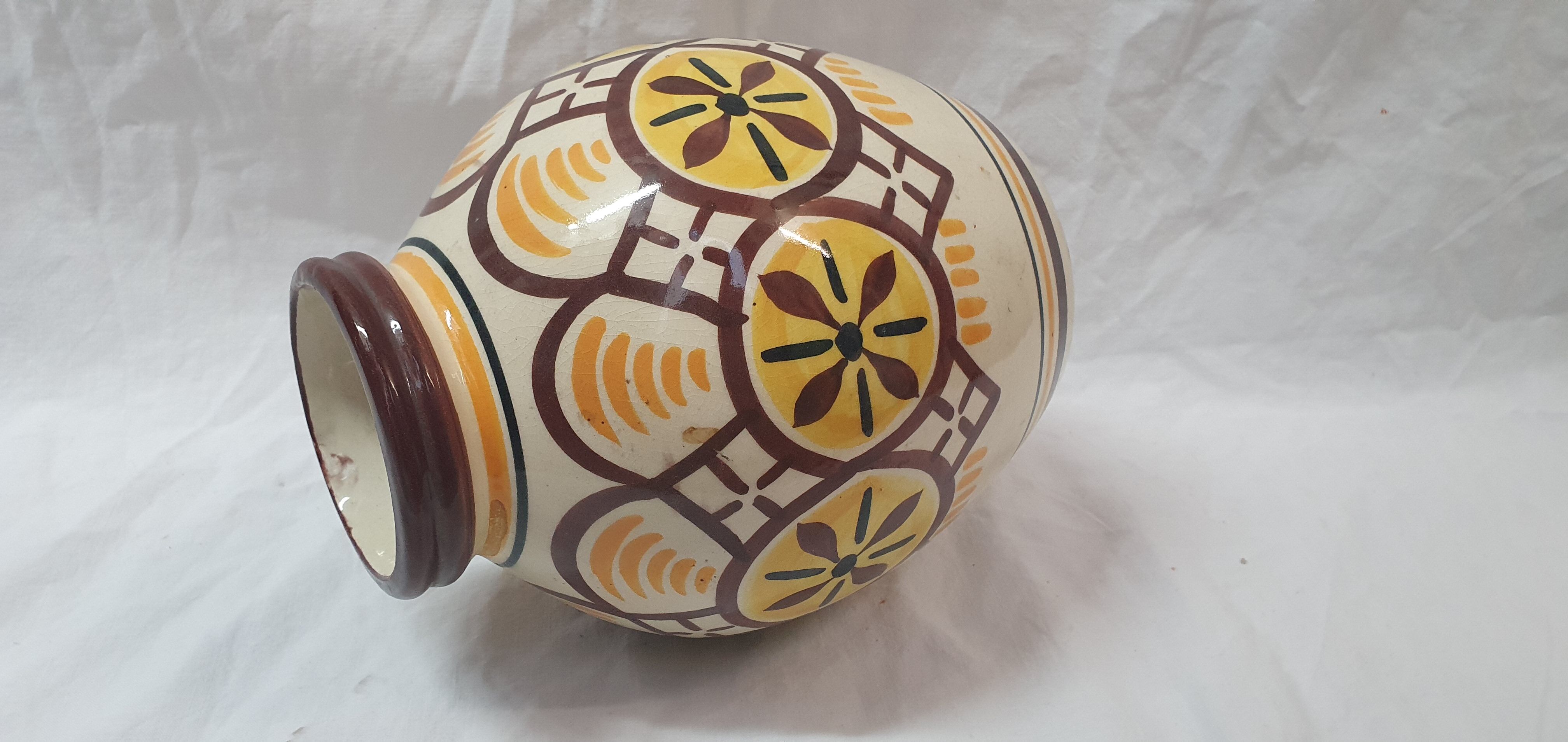 Vase henriot quimper 1930