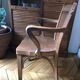Vintage 1950s wooden chair