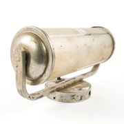 Art Deco wall lamp, chromed brass, Czechoslovakia, 1950s