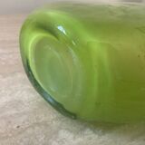 Murano vase in bubble-blown glass paste