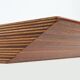 Mid-century teak mirror with shelve by De Coene, Belgium ca. 1960