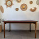 Vintage designer extendable table