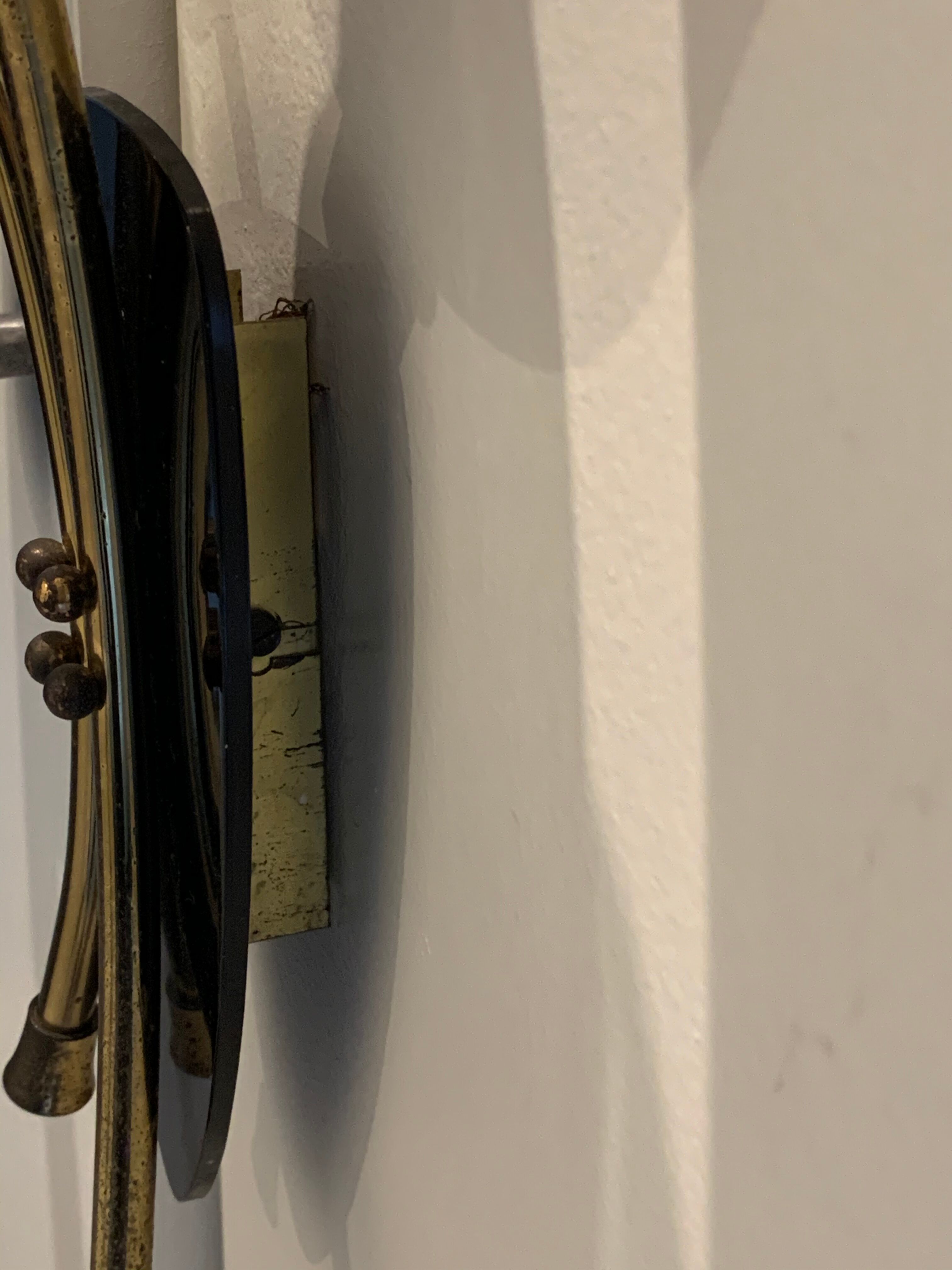 Pair of double wall lights 1950