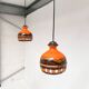 Set of 2 ceramic ceiling lamps by PAN Leuchten, 1970s