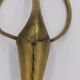 bronze sculpture brutalist modernist modern art mid century old
