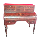 Bureau à cylindre en acajou 19 éme