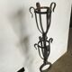 Old wrought iron flare doors