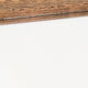 Miroir vintage octogonal bois massif nervuré entrée salle de bain chambre