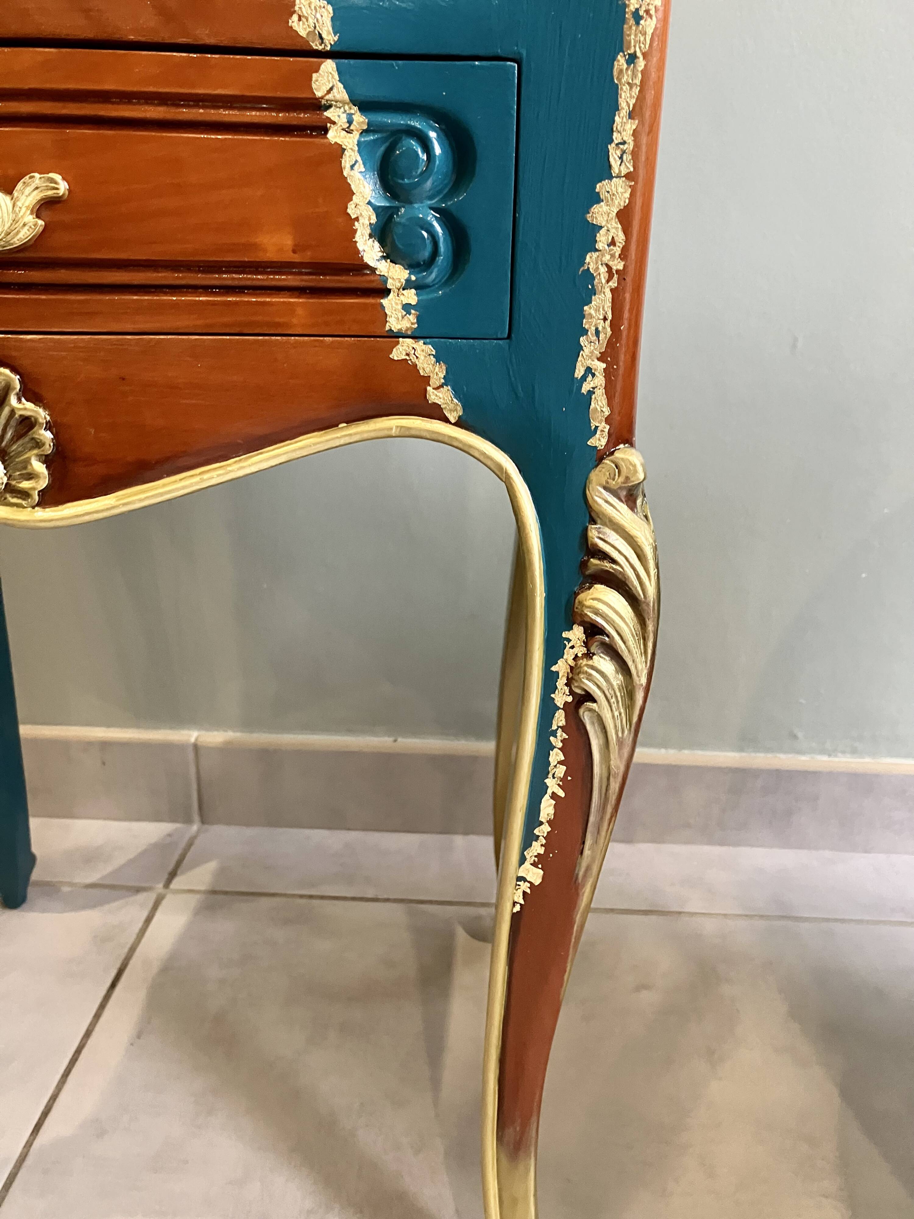 Bedside or nightstand or small piece of furniture