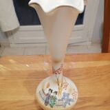 Soliflore vase in opaline