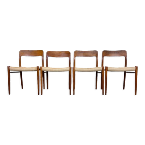 4 chaises niels O. Möller
