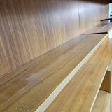 Modular teak shelf / germany / 1970s / cadovius style / kai kristiansen