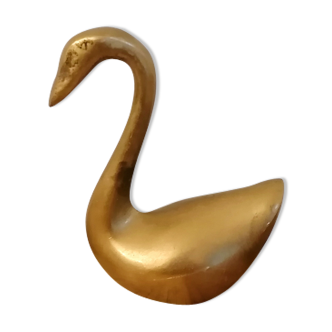 Brass swan