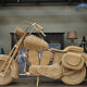 Motorcycle harley davidson rattan 1980