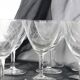 Set of 11 crystal walking glasses, 1940