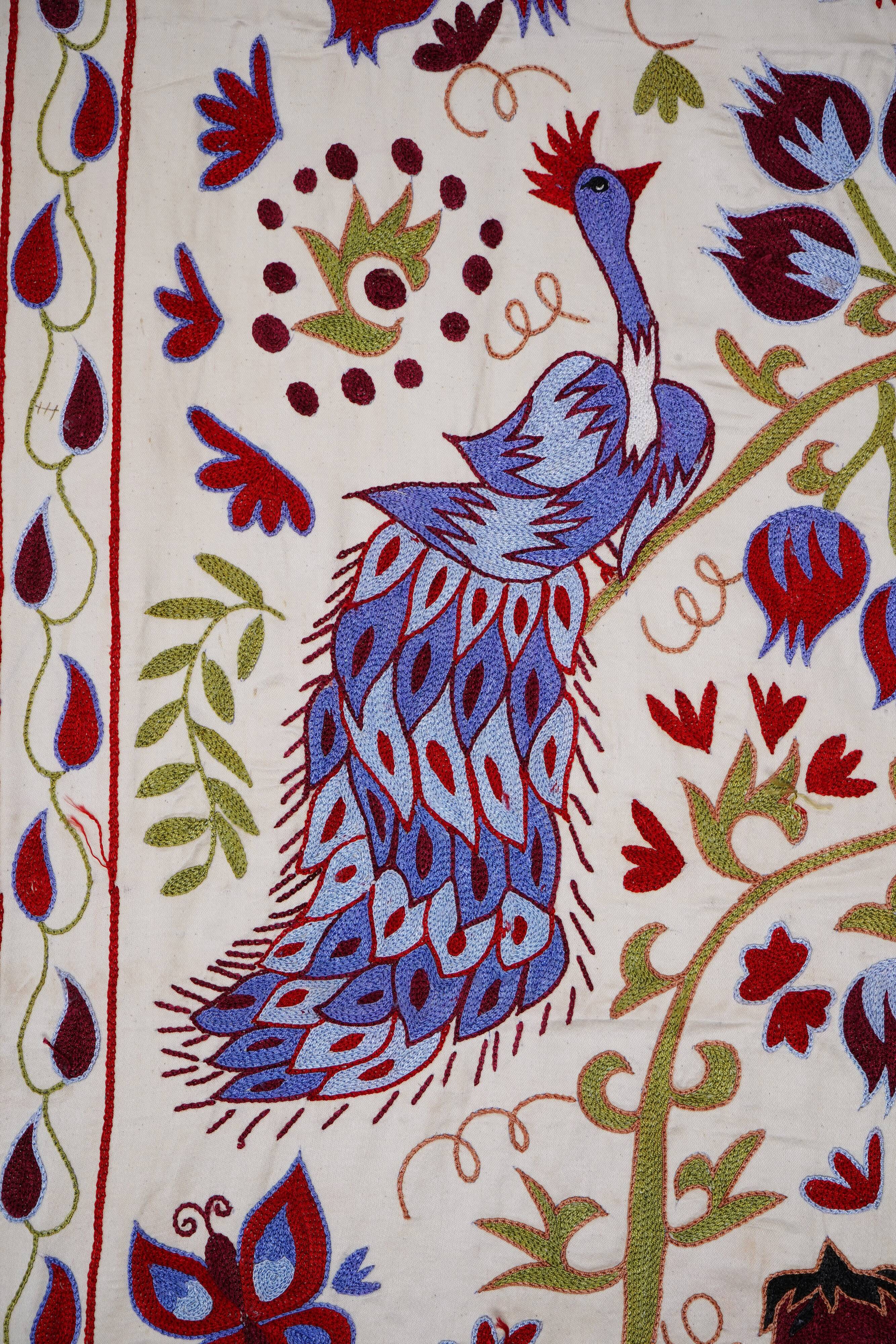 Hand-knotted rug, vintage Turkish rug 108x184 cm