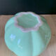 Green ball vase